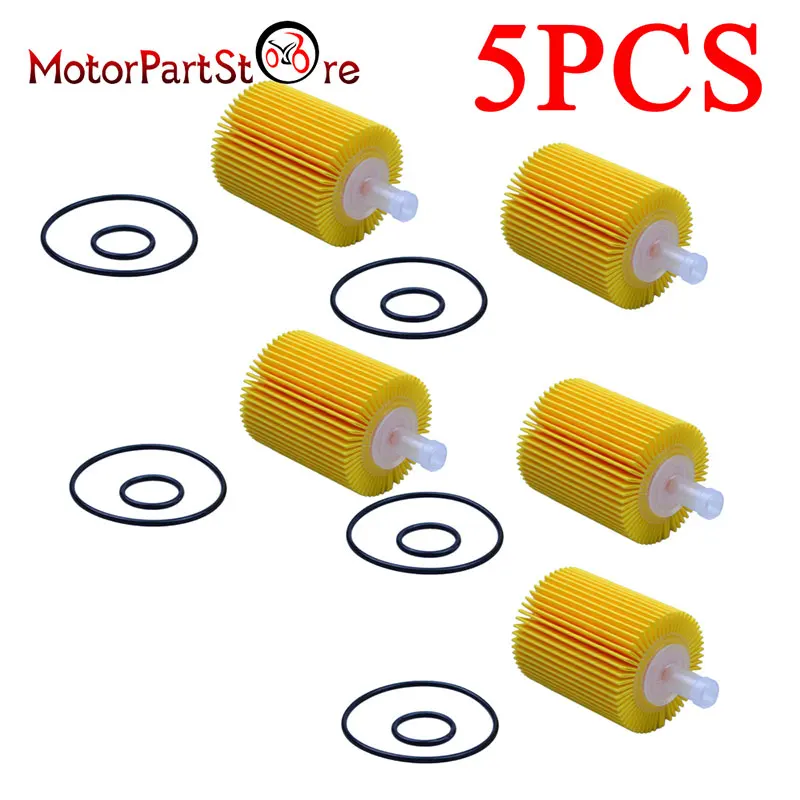 Oil Filter Drain Tube Plug Gaskets Petrol Filter Set Of 5 04152 YZZA5