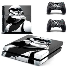 Star Wars виниловые наклейки на кожу Крышка для sony PS4 Игровые приставки 4 консоли и 2 контроллера», «The Force Awakens» Стикеры