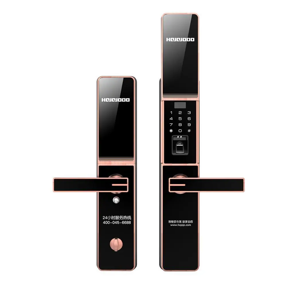 

Digital Door Lock Fingerprint Touch Password Anti-theft Home Security Handle Key