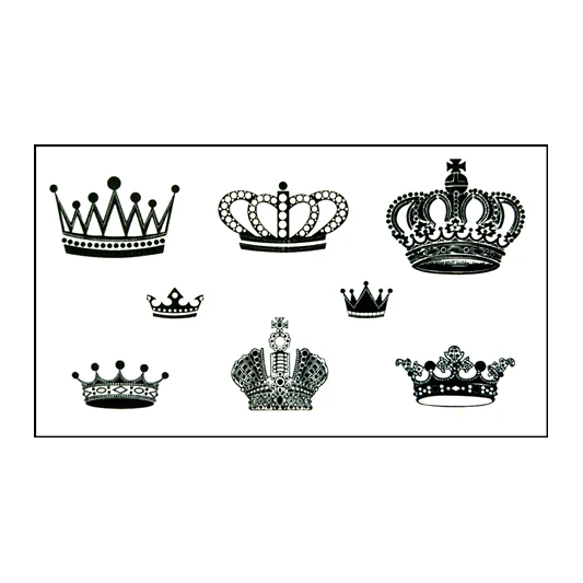 Waterproof Temporary Tattoo Sticker On Body Art 8 Design Crown Finger Water Transfer Flash Tattoo Fake Tattoo For Girl Men Tattoo Sticker Waterproof Temporary Tattoo Stickertemporary Tattoo Sticker Aliexpress