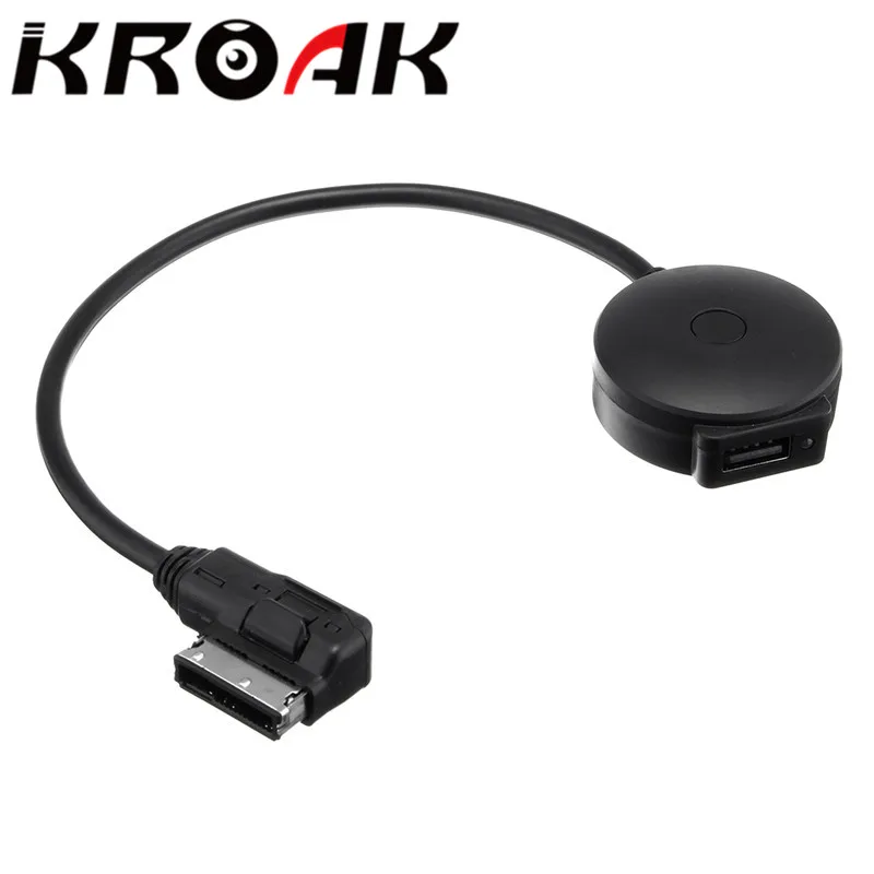

KROAK Car Auto Wireless Bluetooth AMI MMI MDI Adapter USB Stick MP3 for Audi A3 A4 A5 A6 Q5 Q7
