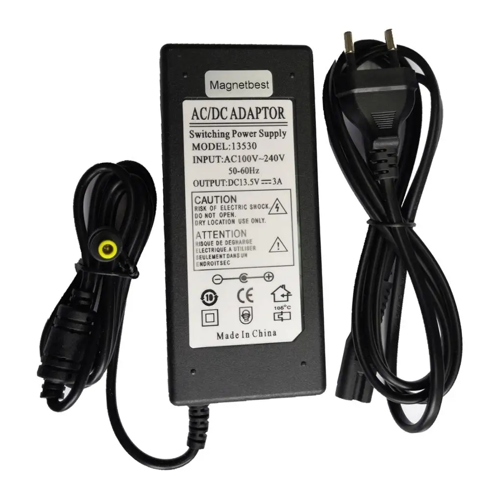 AC 어댑터 충전기 13.5V 3A 엡손 V33 V370 V220 V330 V300 V330p V37 V100 스캐너 전원 공급 장치 A392BS A392GB 1.2A