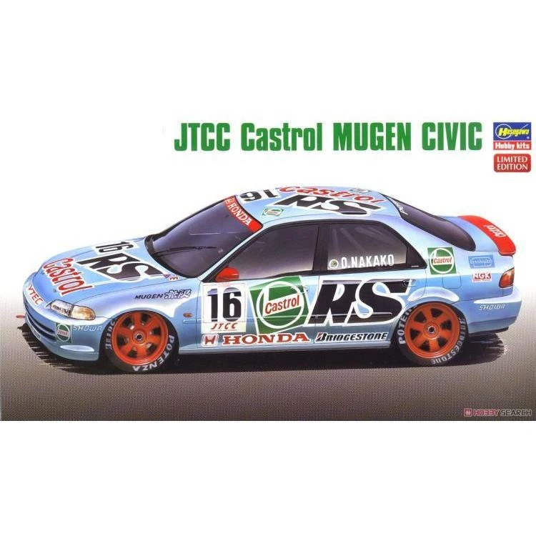 1/24 модель сборки Jtcc Кастор Mugen Infinite Civil 20308