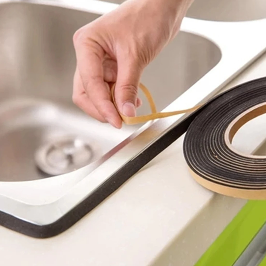 Bathroom Wall Sealing Tape 1x200cm Waterproof Mould Proof Prectical