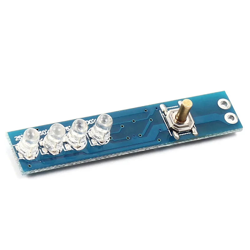 

12V Lead acid Lithium Battery Capacity Indicator LED Display Board Panel Power Level Indicator For 1pcs 18650 Lithium Battery