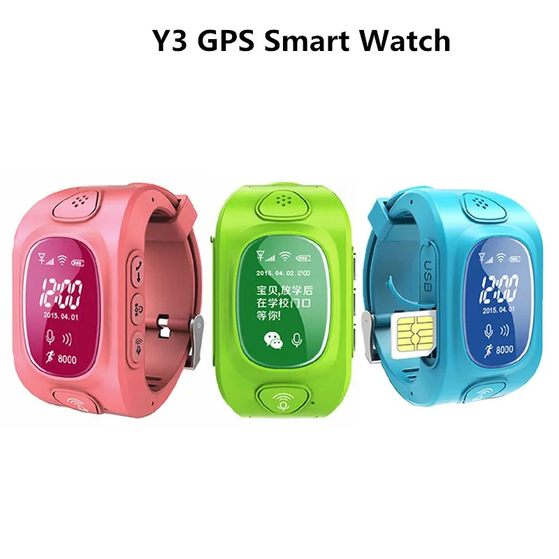 Y3 Kids GPS font b GSM b font Smart font b Watch b font for Kids