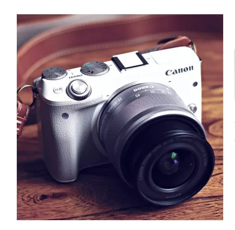 Белая камера CANON M3 с объективом 15 45 мм IS STM для EOS беззеркальная цифровая