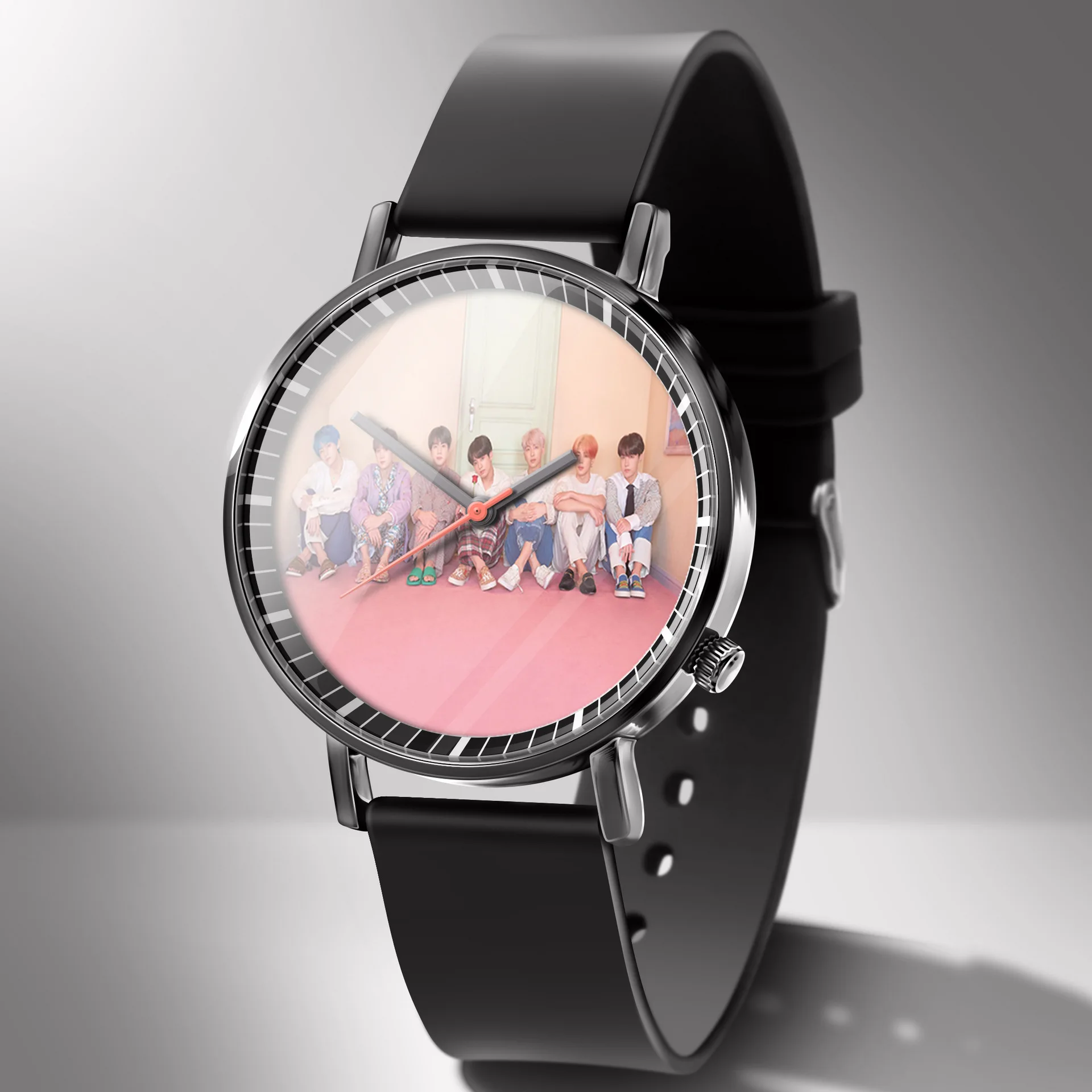 

Kpop 2019 Women Casual Fashion Quartz Watch Analog Wrist Watch Bangtan Boys LOVE YOURSELF Answer JIN JIMIN JUNGKOOK V SUGA