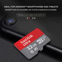 כרטיס sd כרטיס מיקרו SD מקורי Sandisk 16GB 32GB 64GB 200GB cartao דה memoria קארט עד מיקרו SD 128GB 10 בכיתה כרטיס זיכרון של 90MB / (5)