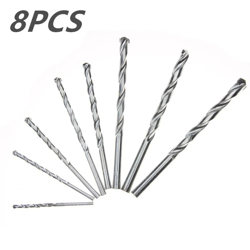 ZENHOSIT HSS Round Head Masonry Drill Bits For Drilling Hole In