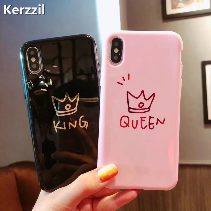 Блестящие чехлы для телефонов Kerzzil из ТПУ iPhone X 8 7 6s Plus чехол 6 мягкая задняя крышка