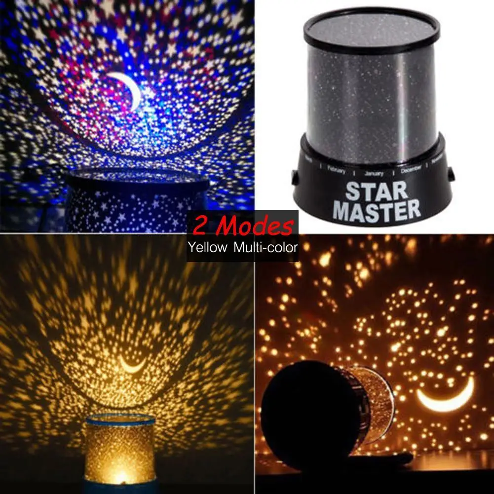 Por Kids Room Night Lights Room Novelty Night Light Or L 2 Modes Starry Star Sky Cosmos Master Kids Children Baby