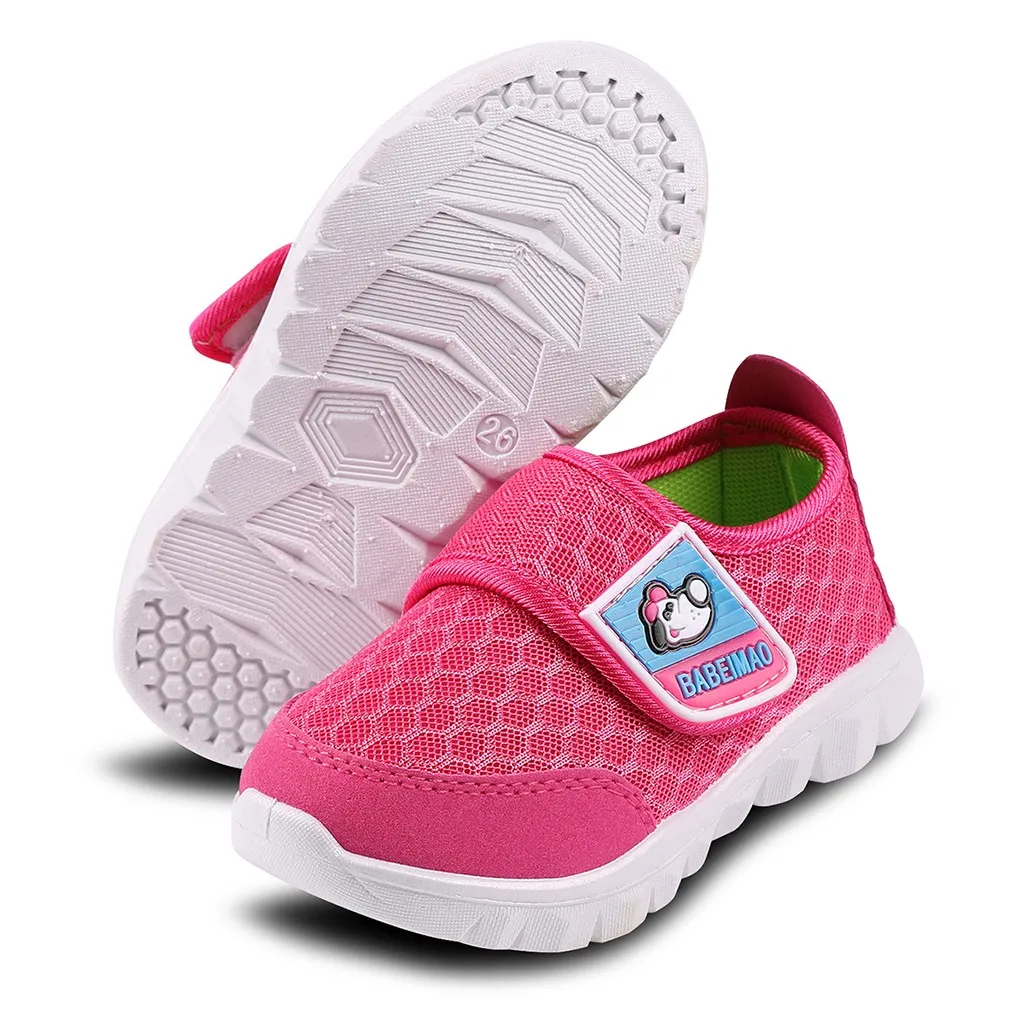 Toddler Infant Kids Baby Girls Boys Cartoon Mesh Run Sport Casual Sneakers Shoes Детская Обувь Kids Shoes Boys Shoes