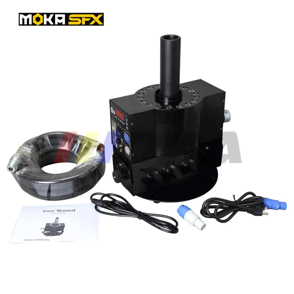 4 шт./лот упаковка корпуса для полета Dj оборудование CO2 Jet Cannon Pistolas DE RGB LIights Stage Cryo Co2