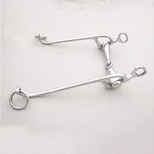 Нержавеющая сталь ходячая лошадь бит 13,5 см мундштук Западный Бит Верховая езда оборудование Caballos конный спорт