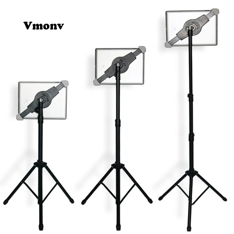 Tripod Rotation Tablet Holder Stand for Ipad Air Mini 2 3 4 Tablet Mount 7-11 Inch Tripod Stnad for IPAD Pro 10.5 Samsung Xiaomi Tripod Rotation Tablet Holder Stand for Ipad Air Mini 2 3 4 Tablet Mount 7-11 Inch Tripod Stnad for IPAD Pro 10.5 Samsung Xiaomi