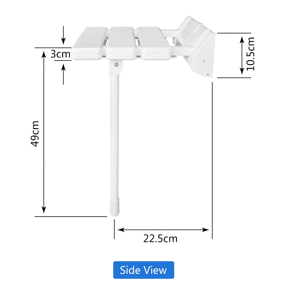 Vagsure Wall Mounted Shower Seat Folding Chair Relaxation Shower Bath Chair Solid Seat Spa Bench Saving Space Bathroom Vagsure Wall Mounted Shower Seat Folding Chair Relaxation Shower Bath Chair Solid Seat Spa Bench Saving Space Bathroom