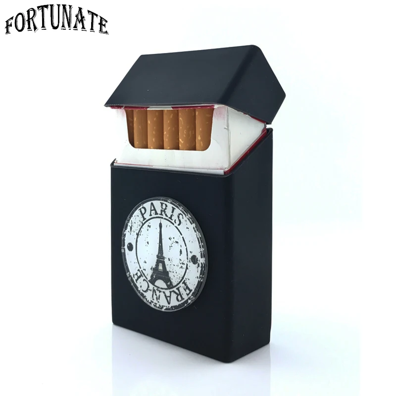 Значок Монро силиконовый контейнер для табака чехол для портсигара аксессуары для курения 20 сигарет коробка держатель для сигарет табачная коробка - Цвет: AYH0019