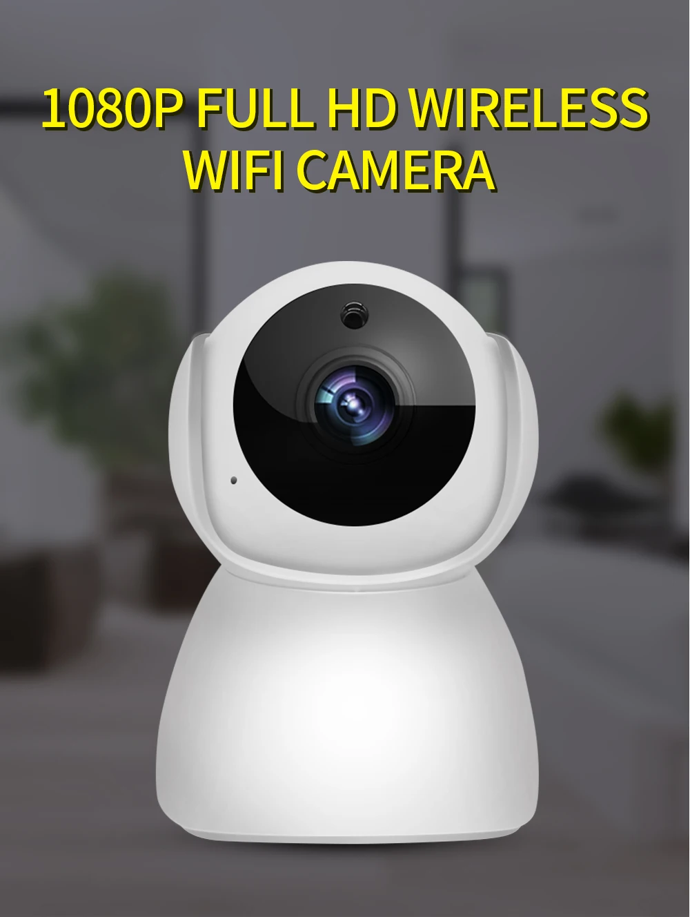 SDETER 1080P IP камера, беспроводная CCTV камера видеонаблюдения, домашняя камера безопасности, Wifi камера, 2 способа аудио, ночное видение, детский монитор, для помещений, 2 МП