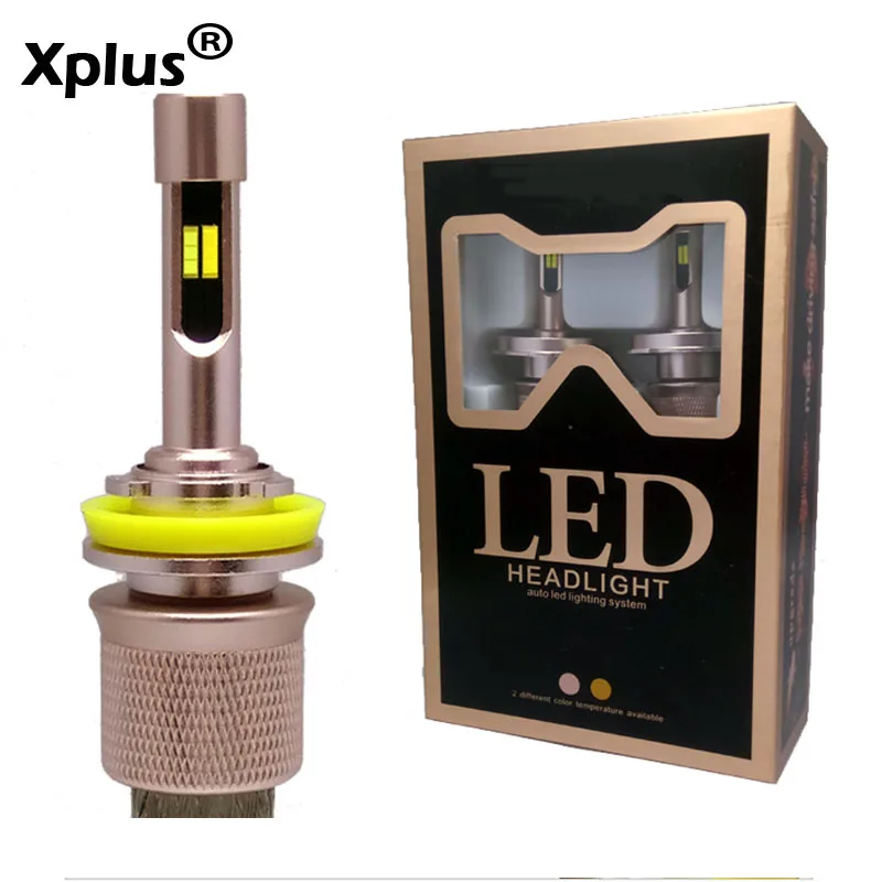 Yellow White 3000K 6000K 9600lumens 4800Lm*2 Lumiled Chips Car LED Headlight Kit H1 H3 H4 H7 H9 H11 9004 HB1 9005 HB3 9006 HB4 Yellow White 3000K 6000K 9600lumens 4800Lm*2 Lumiled Chips Car LED Headlight Kit H1 H3 H4 H7 H9 H11 9004 HB1 9005 HB3 9006 HB4