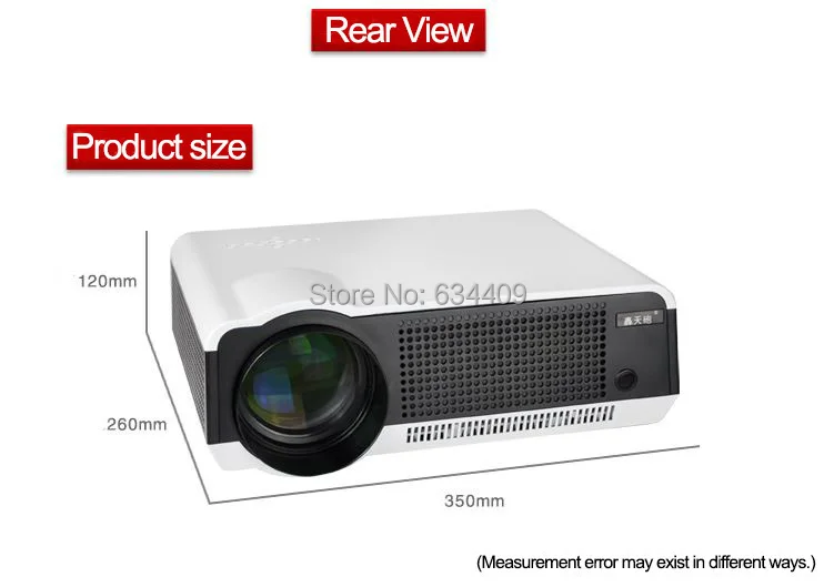 full hd led-86 1080p projector