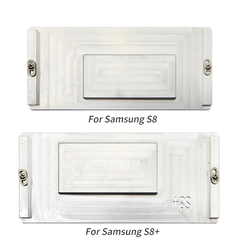 Клей Удалить чистящие формы для Samsung S8 S8 plus S9 S9 plus note 8 Note 9 ЖК-дисплей экран нагревательная форма для машины