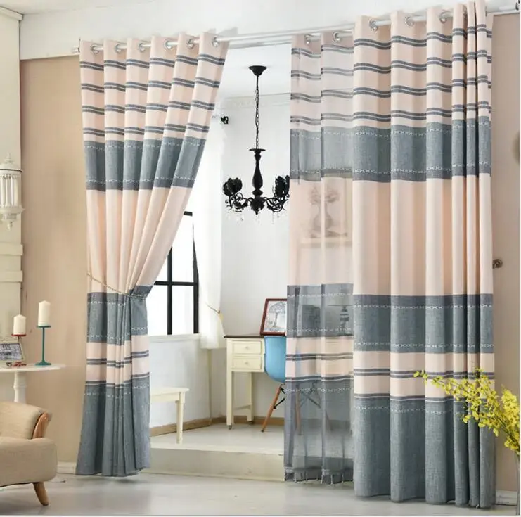 Tulle Or Blackout Curtain Kitchen Door Window Curtains For Living
