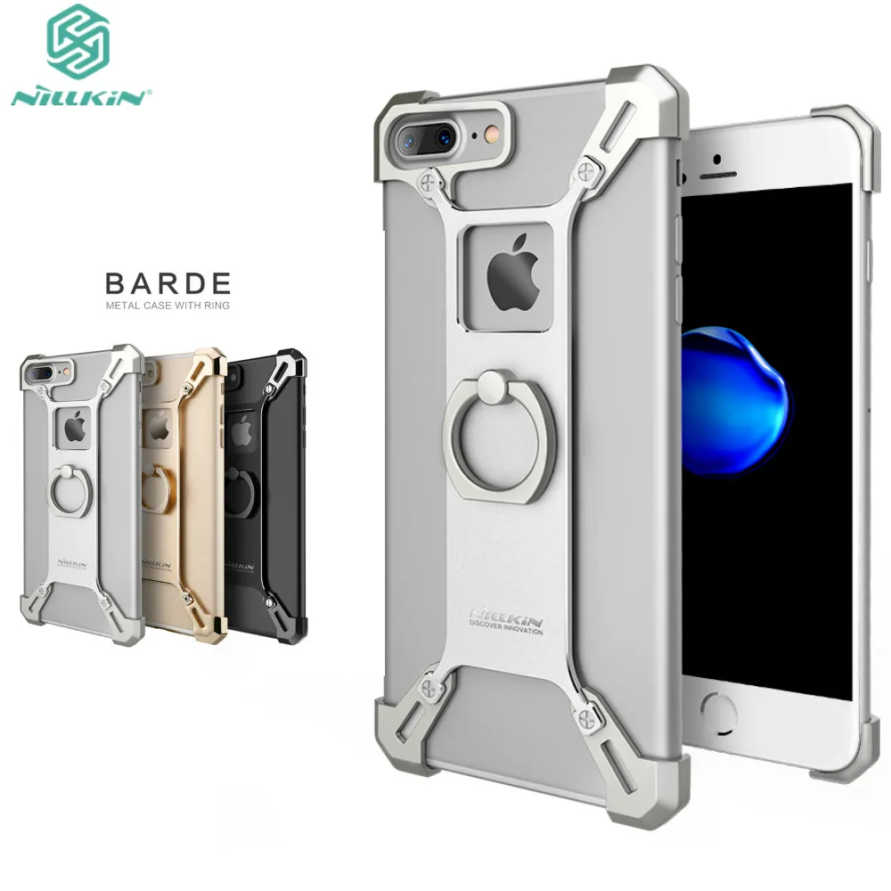 imágenes para Nillkin Bardes aleación De Aluminio de la contraportada con el anillo de soporte para teléfono iphone 7 más la caja de 5.5 pulgadas para iphone7 más cubierta de parachoques imágenes para Nillkin Bardes aleación De Aluminio de la contraportada con el anillo de soporte para teléfono iphone 7 más la caja de 5.5 pulgadas para iphone7 más cubierta de parachoques