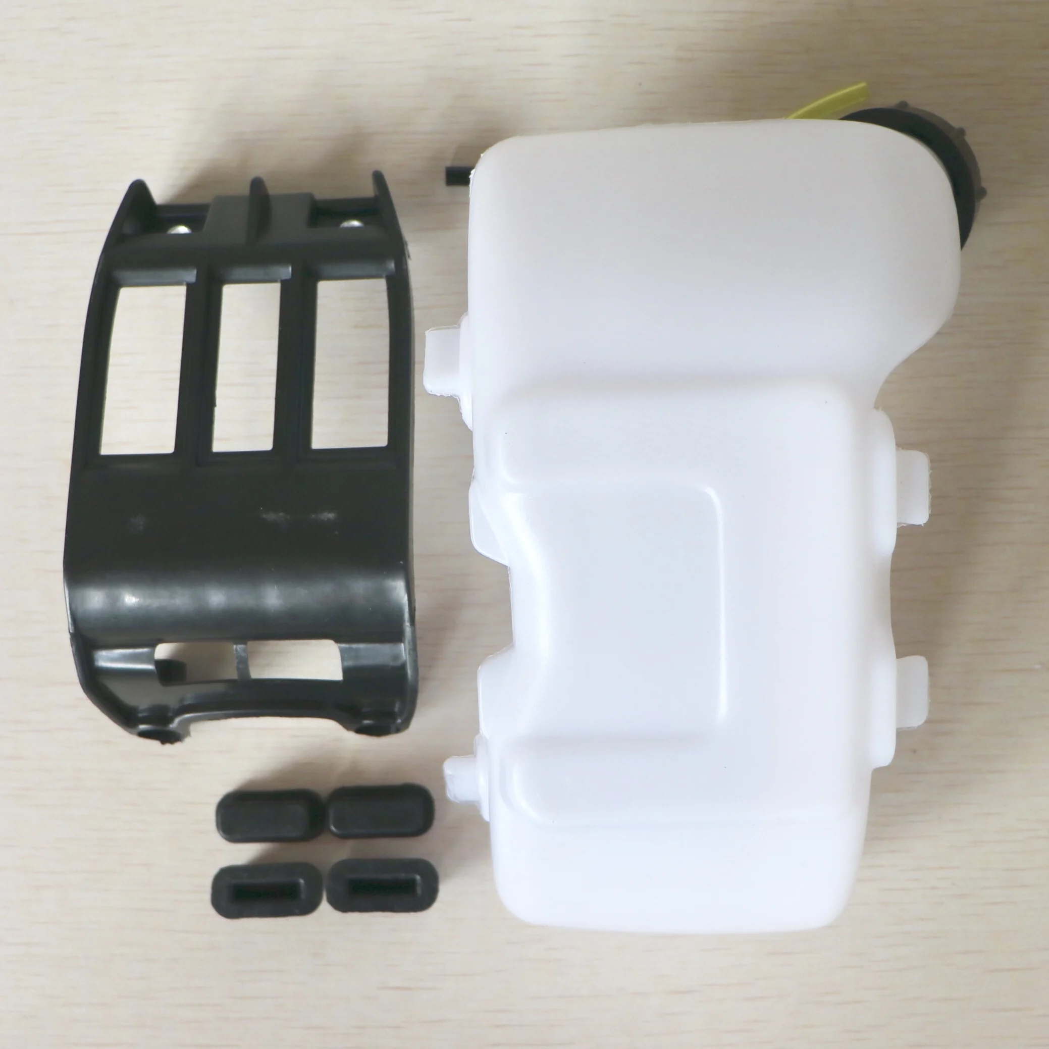 Gasoline Fuel Tank & Guard Base Housing er Rubber Kit For GX35 GX 35 1.3HP Mini Engine Motor Trimmer Brush Cutter replacemet