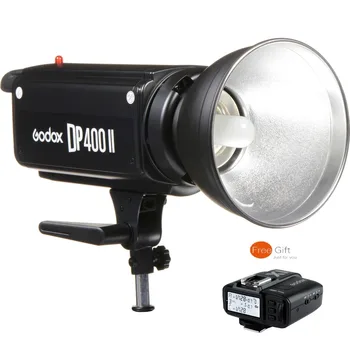 

Godox DP400II 400W Flash Head Built-In 2.4 GHz Wireless X System With X1 Transmitter For DSLR Cameras