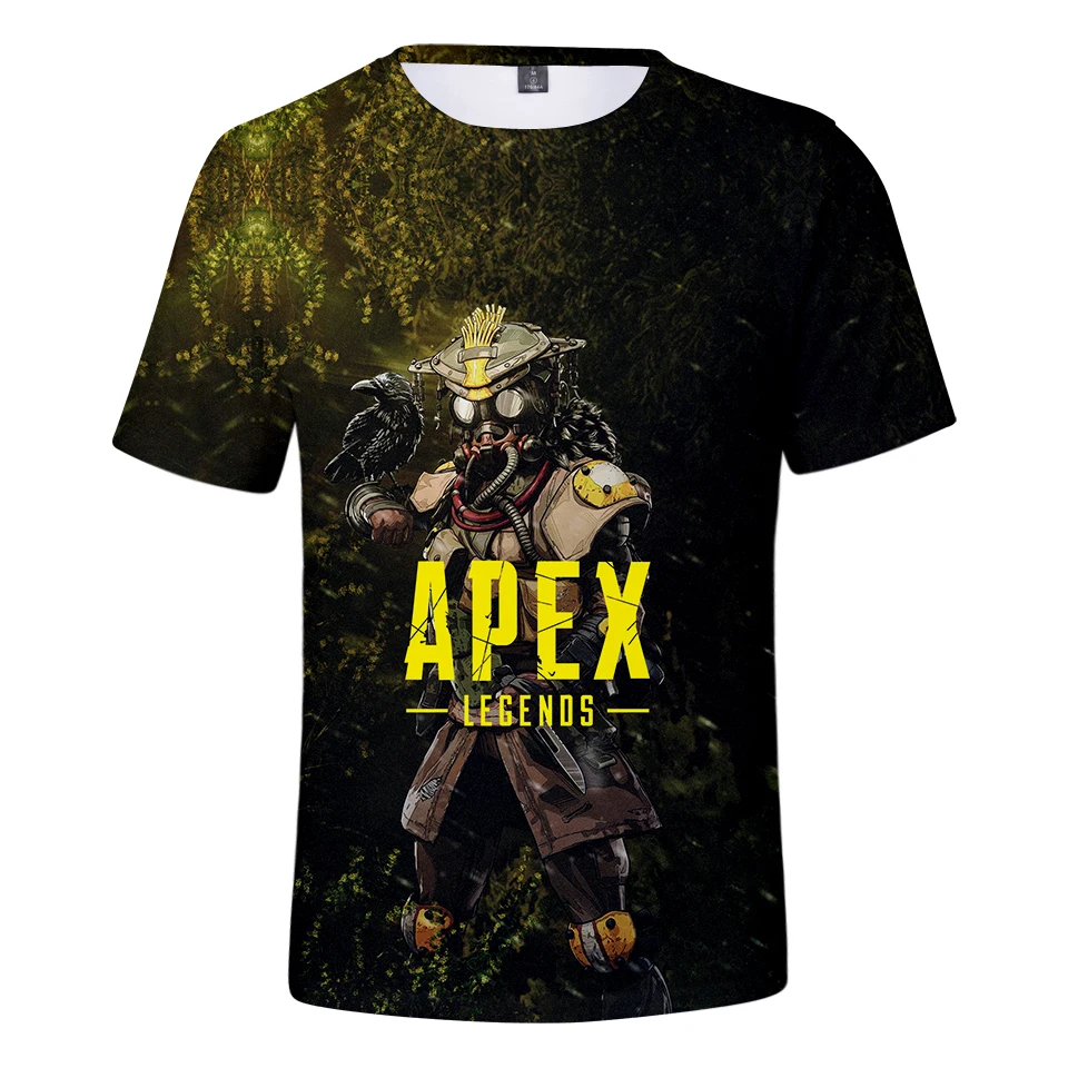 

Apex Legends 3D Summer T-Shirt Men/Women Streetwear 2019 New Hot Game 3D T shirts Short Sleeve Summer Hip hop Oversized Tees