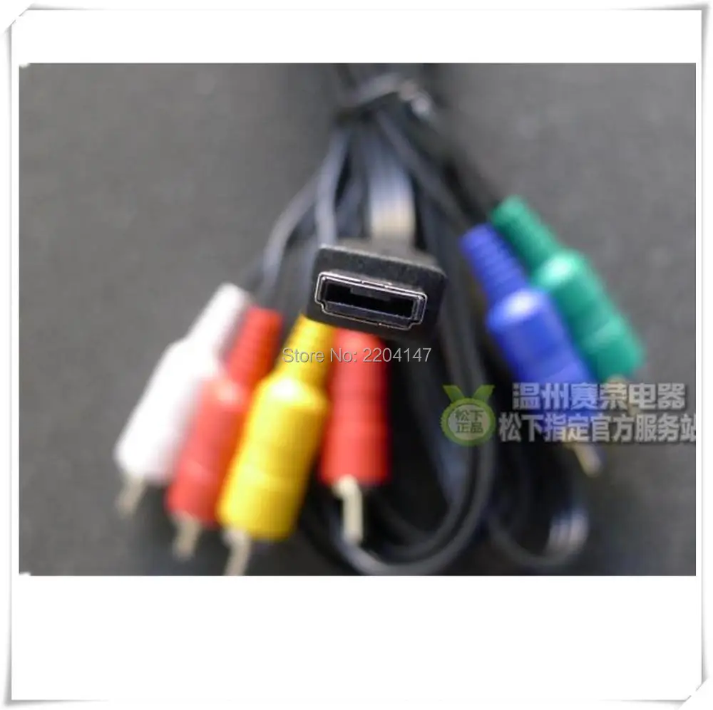Оригинальный подлинный K1HY12YY0012 AV мульти кабель/USB кабель для Panasonic Lumix HC-X800 HC-X900 HC-X909
