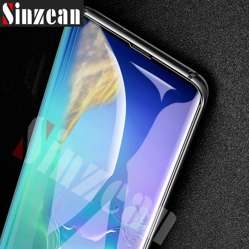 Sinzean 2 шт. 3D с полным покрытием из клея УФ стекло для samsung S7 Edge/S6 Edge Plus Клей