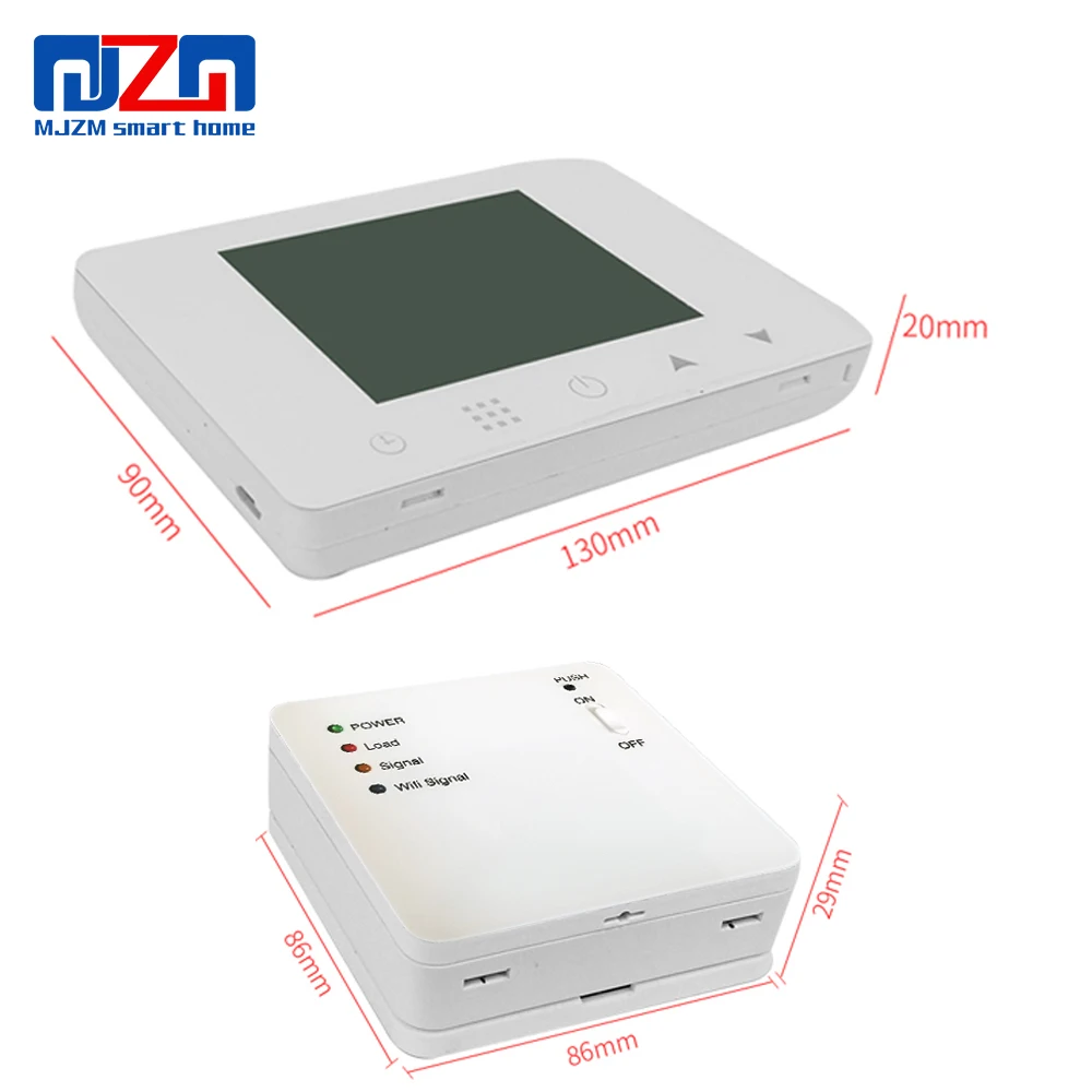 Беспроводной термостат MJZM BGL09RF WiFi & RF Настенный Газовый Бойлер с дистанционным
