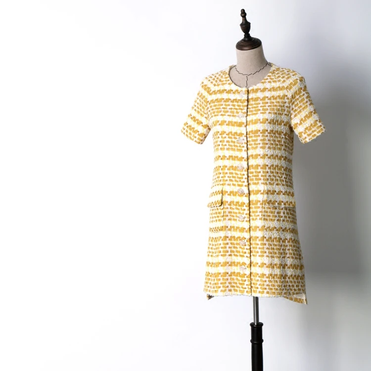 Nieuwe QZ8521011 Jurk 2019 zoete zomer crème korte mouwen en kleine geurende wind. Nieuwe QZ8521011 Jurk 2019 zoete zomer crème korte mouwen en kleine geurende wind.