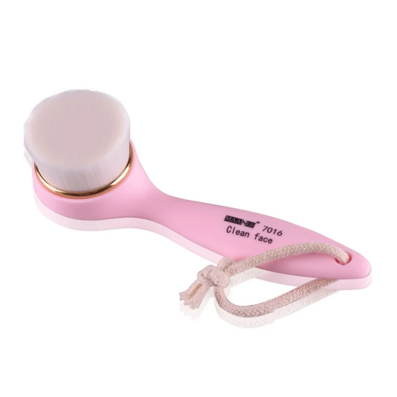 

Facial Care Mild Fiber Oval Brush Makeup Cleansing Washing Brushes Beauty Long Handle Face Deep Makeup Maquiagem Face Clean