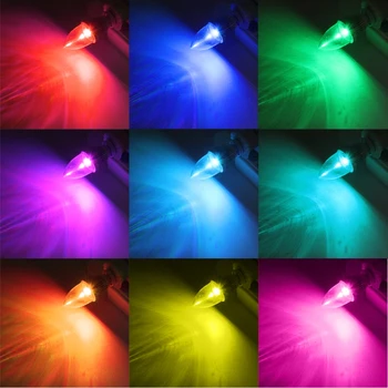 

E12/E14 3W RGB LED 15 Colors Changing Candle Light Bulb Lamp w/Remote Control AC 85-265V