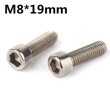

30pcs/lot M8 * 19mm cylindrical head hexagonal 316 stainless steel surfboard fastening screws