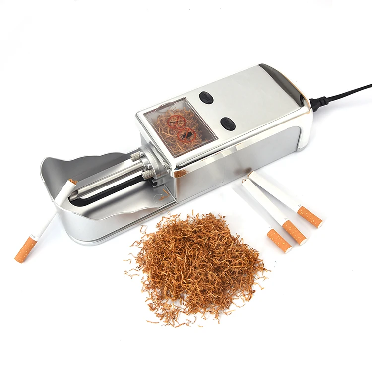 

Electric Automatic Cigarette Rolling Machine Tobacco Injector Maker Roller EU Electric Power Random Color JL-005A