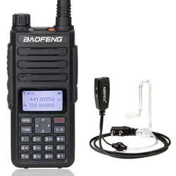 BAOFENG DM-860 цифровая рация DM-1801 tier 1 и 2 tier ii Dual Time слот DMR цифровой/аналоговый двухстороннее радио обновления + гарнитура