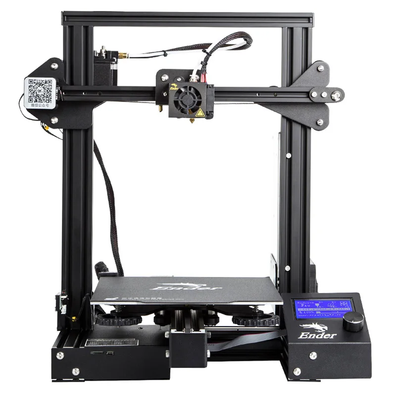 3D принтер CREALITY Ender 3 PRO обновленная магнитная сборка возобновление печати после