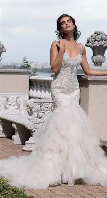 Eve of Milady Lace Wedding Dress