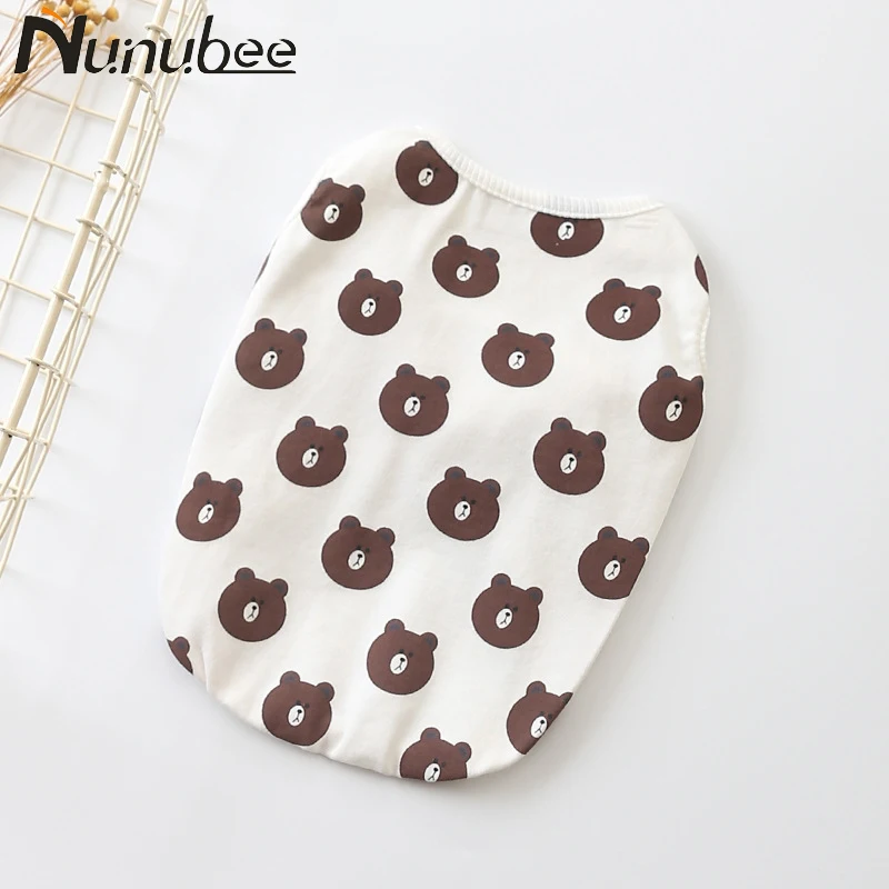 Nunubee жилет для собак с рисунком медведя одежда Французский костюм бульдога