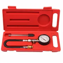 Automotive Petrol Engine Compression Pressure Tester Gauge Tool Kit AT2073
