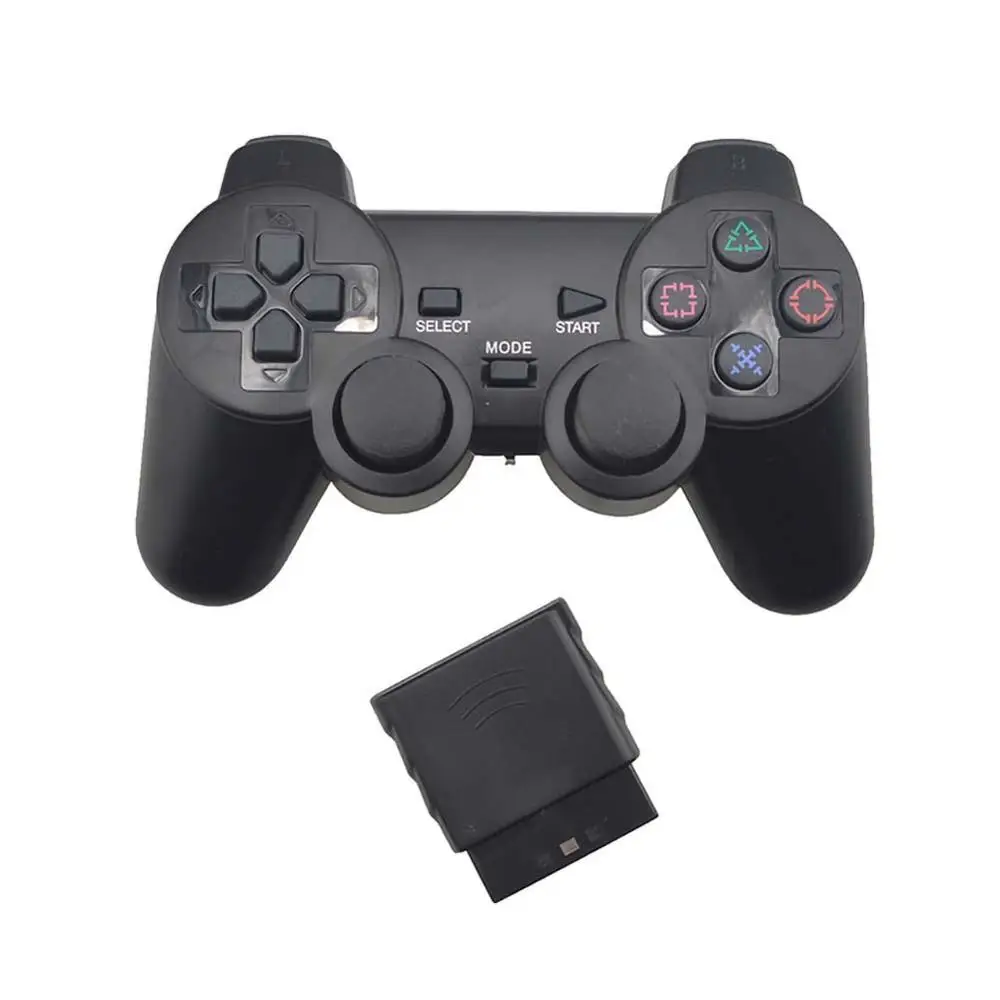 Беспроводной Вибратор 2,4G USB джойстик, геймпад джойстик для PS2 PS3 PC для Android