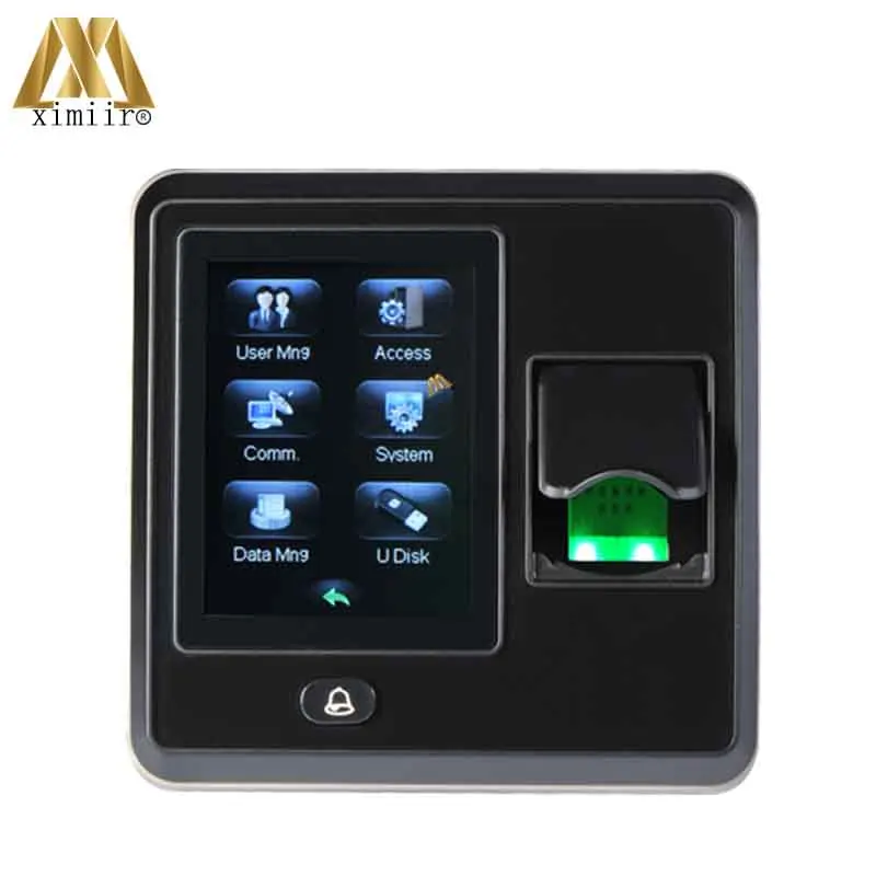 

New Arrival TCP/IP Fingerprint Time Attendance And Access Control ZK SF300 Color Screen Linux System Door Access Control System