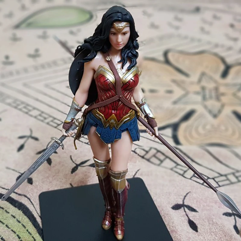 7inch 18cm ARTFX STATUE Justice League Aquaman Cyborg Superman Batman Wonder Woman Flash 1 10 Scale Action Figure Toy Doll (30)