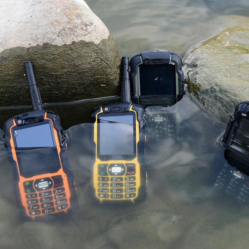 A12 двойная sim карта Водонепроницаемый Фонарик bluetooth mp3 mp4 камера FM радио UHF рация