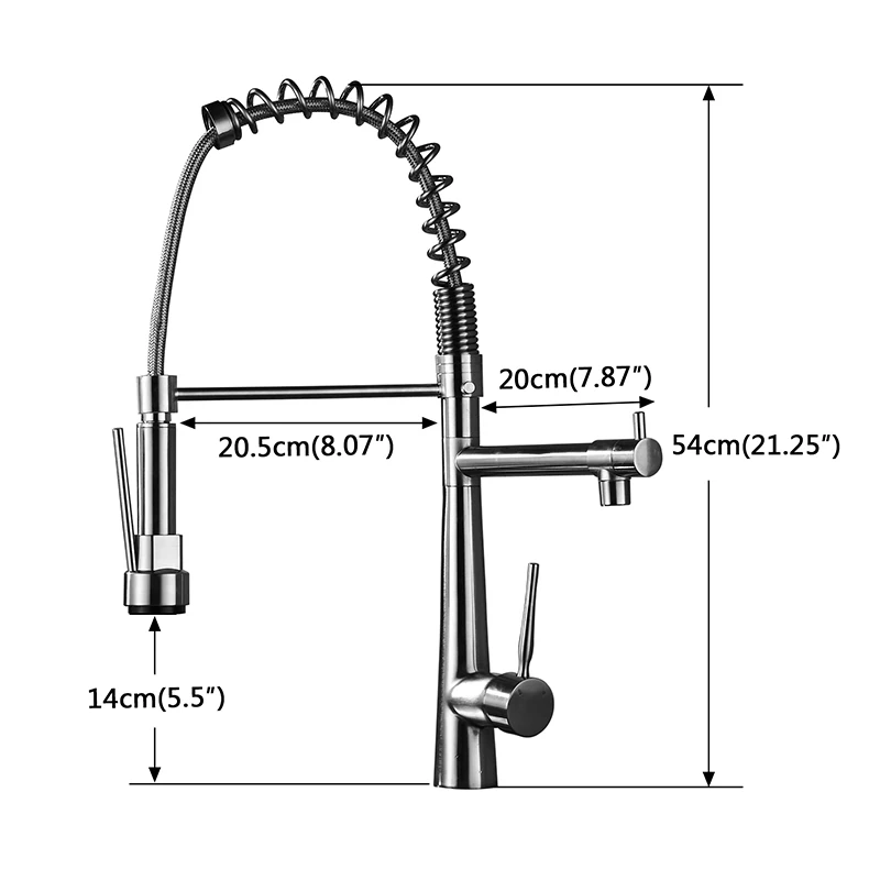 led kitchen faucet