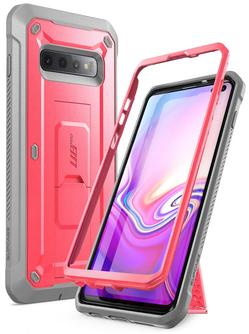 SUPCASE UB Pro для samsung Galaxy S10 плюс Чехол 6," всего тела прочный подставка чехол Крышка без встроенного Экран протектор